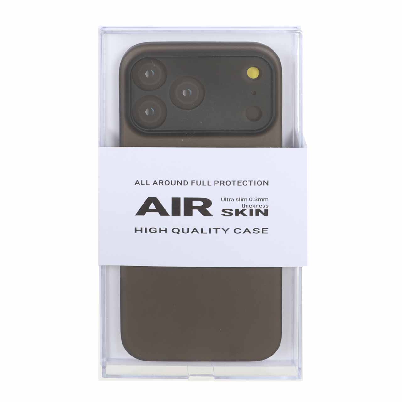 قاب Original KDoo Air Skin مدل Apple iPhone 17 Pro Max - خاکستری (پک دار) - NTC